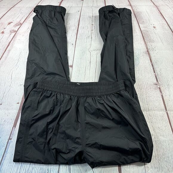 Marmot Women’s Black Rain Shell Pants Waterproof Size Small Wind Hiking Read* - Picture 1 of 13